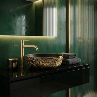 Umyvadlo na desku REA Babilon Gold