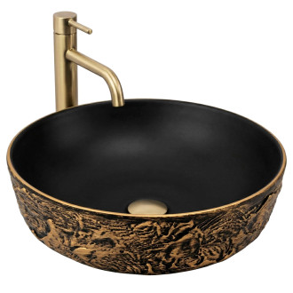 Umyvadlo na desku REA Babilon Gold