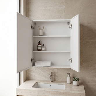 Zrcadlová skříňka s LED osvětlením M1015-60 60x65