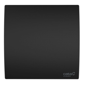 SILENTIS UC TH 10 koupelnový ventilátor axiální s automatem, 8W, potrubí 100mm, černá