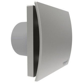 SILENTIS UC T 10 koupelnový ventilátor axiální s časovačem, 8W, 100mm, stříbrná 1221100