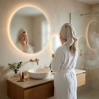 Zrcadlo LED R-8040 80cm + 40cm