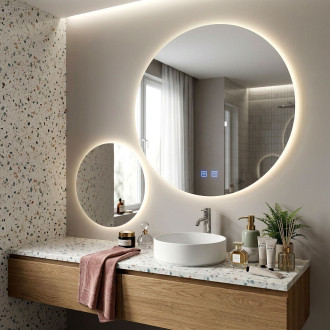 Zrcadlo LED R-8040 80cm + 40cm