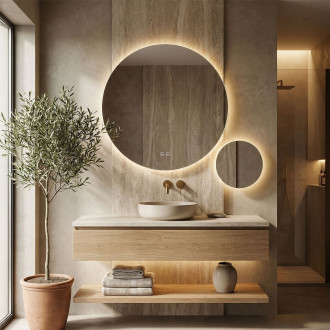 Zrcadlo LED R-8040 80cm + 40cm