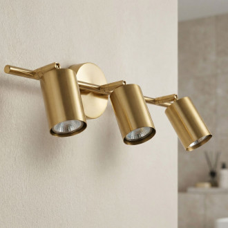 Koupelnové nástěnné svítidlo APP1898-3W BRUSH GOLD