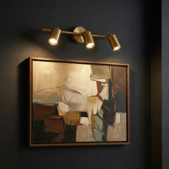 Koupelnové nástěnné svítidlo APP1898-3W BRUSH GOLD