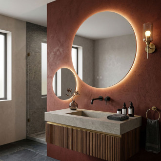 Zrcadlo LED R-9045 90cm + 45cm