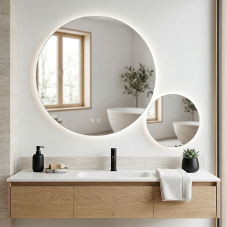 Zrcadlo LED R-9045 90cm + 45cm