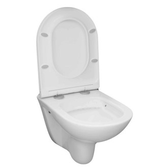 WC závěsné, RIMLESS, 530x355x360, keramické, včetně sedátka CSS124 VSD81S2