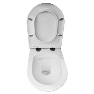 WC závěsné, RIMLESS, 530x355x360, keramické, včetně sedátka CSS124 VSD81S2