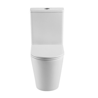 Mereo WC kombi vario odpad, Smart Flush RIMLESS, vč. sedátka VSD91T1