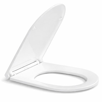 Mereo WC závěsné WC, Smart Flush RIMLESS, 495x360x370, ker., vč. sedátka CSS113S VSD82T1