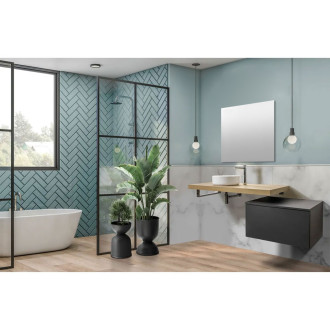 Ponte, koupelnová deska pod umyvadlo, 1400x56x530mm, dub Kronberg CN253DK