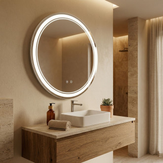 Zrcadlo LED SOFT 80