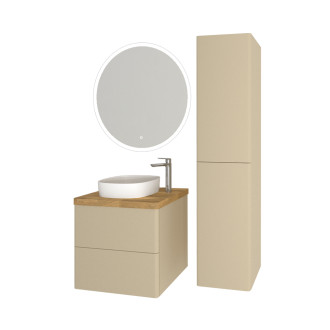 Siena, skříňka, vysoká, L/P, 350x1545x358 mm, 2dveře, multicolor - RAL mat CN494LPzzzzM