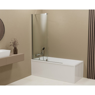 ROLLS vanová zástěna 1200x1500mm, čiré sklo