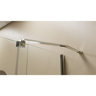 ROLLS vanová zástěna 1400x1500mm, čiré sklo