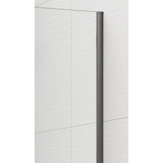 ESCA stěnový profil 2100mm, gun metal ES8068