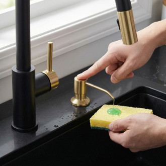 REA LON Dávkovač Brush Gold REA-08007