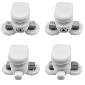 Set pojezdů 2ks horních a 2ks  spodních, bílá