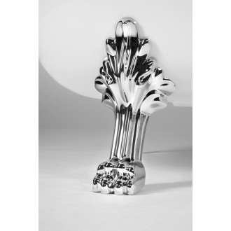 RETRO volně stojící vana 174,5x82x80,5cm, bílá, nohy chrom