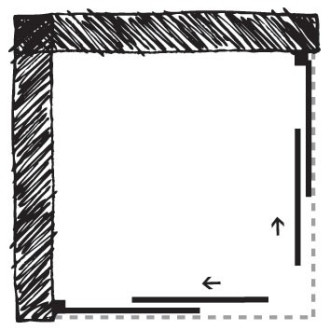 Obdélníkový sprchový kout ROMA