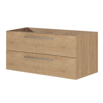 Bino, koupelnová skříňka 1205x528x458 mm, spodní, dub Arlington, 2 zásuvky CN623S