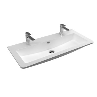 Siena, skříňka s umy. z lit. mram, 1010x563x465 mm, spodní, černá mat, push CN442M2