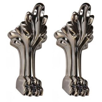 RETRO podpěrné nohy dlouhé, 2 ks, bronz