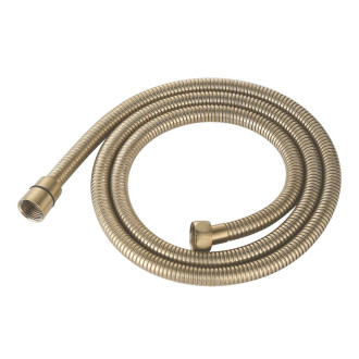 POWERFLEX kovová sprchová hadice, 150cm, světlé zlato mat FLEX150GBL