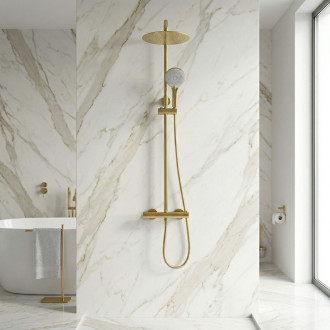 Sprchová sada bez výtoku s termostatem Rea Lungo Gold