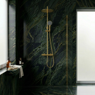 Sprchová sada bez výtoku s termostatem Rea Lungo Gold