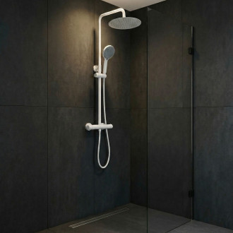 Sprchová sada bez výtoku s termostatem Rea Lungo White