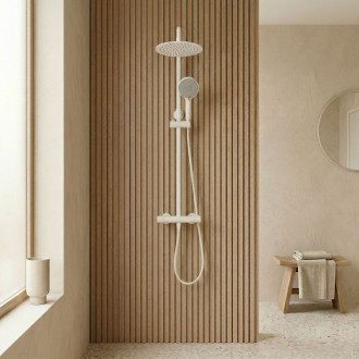 Sprchová sada bez výtoku s termostatem Rea Lungo White