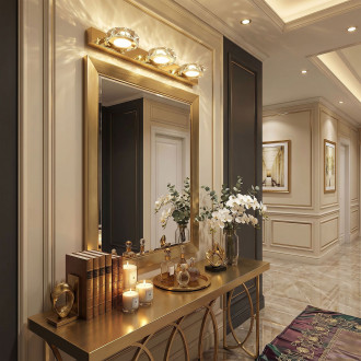 Nástěnné svítidlo LED APP1939-3W GOLD