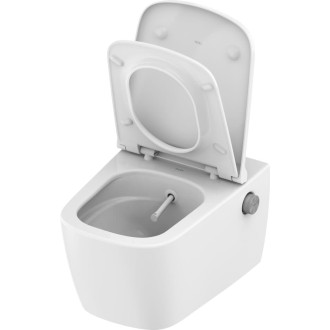 WC s bidetem závěsné TECEneo včetně sedátka 9.700.213