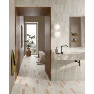 Dlažba Pastorelli Plyta white 6x25 cm mat P013716