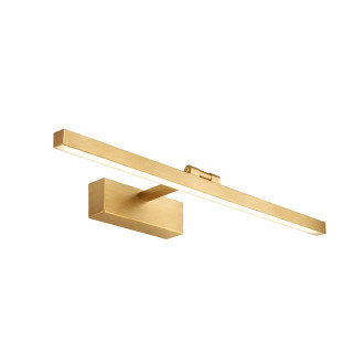 REA Koupelnové nástěnné LED svítidlo 60 cm BRUSH GOLD OSW-66020