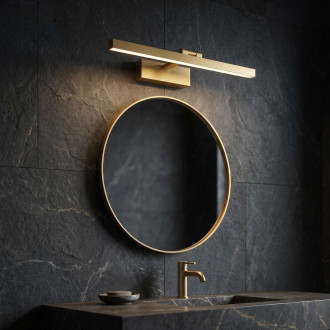 Koupelnové nástěnné LED svítidlo APP1864-1W 60 cm BRUSH GOLD