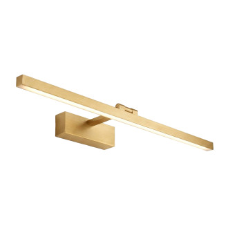 REA APP1865-1W Koupelnové nástěnné LED svítidlo 80 cm BRUSH GOLD OSW-66021