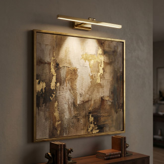 Koupelnové nástěnné LED svítidlo APP1862-1W 80 cm GOLD