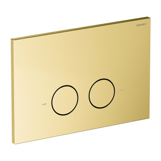 SET: STRONGFRAME stelaż podt. z ECO spłuk. + STEEL-R45 stal. przy. spł., mosiądz szczotkowany