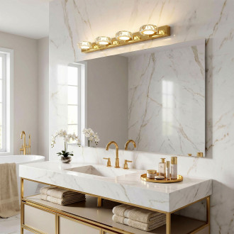 Nástěnné svítidlo LED APP1941-4W GOLD