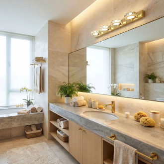 Nástěnné svítidlo LED APP1941-4W GOLD