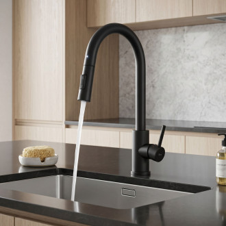 Kuchyňská baterie Rea Fresh Touch Black Matt