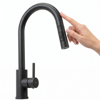 Kuchyňská baterie Rea Fresh Touch Black Matt