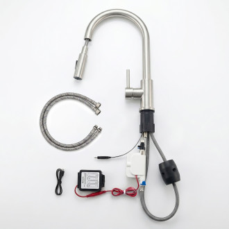 Kuchyňská baterie Rea Fresh Touch Brush Nickel