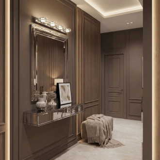 Nástěnné svítidlo LED APP1940-4W CHROME