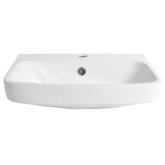 VIBRANT keramické umyvadlo 46x33cm, bílá