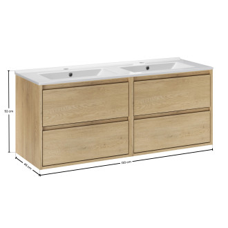 Comad SET-VOC 120CM LAVA Nábytková sestava 120 cm s nábytkovým umyvadlem Lava